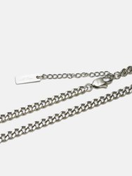 Flat Curb Chain Necklace