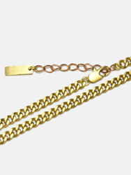 Flat Curb Chain Necklace