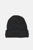 Fleeced Lined 100% Wool Beanie - Charcoal