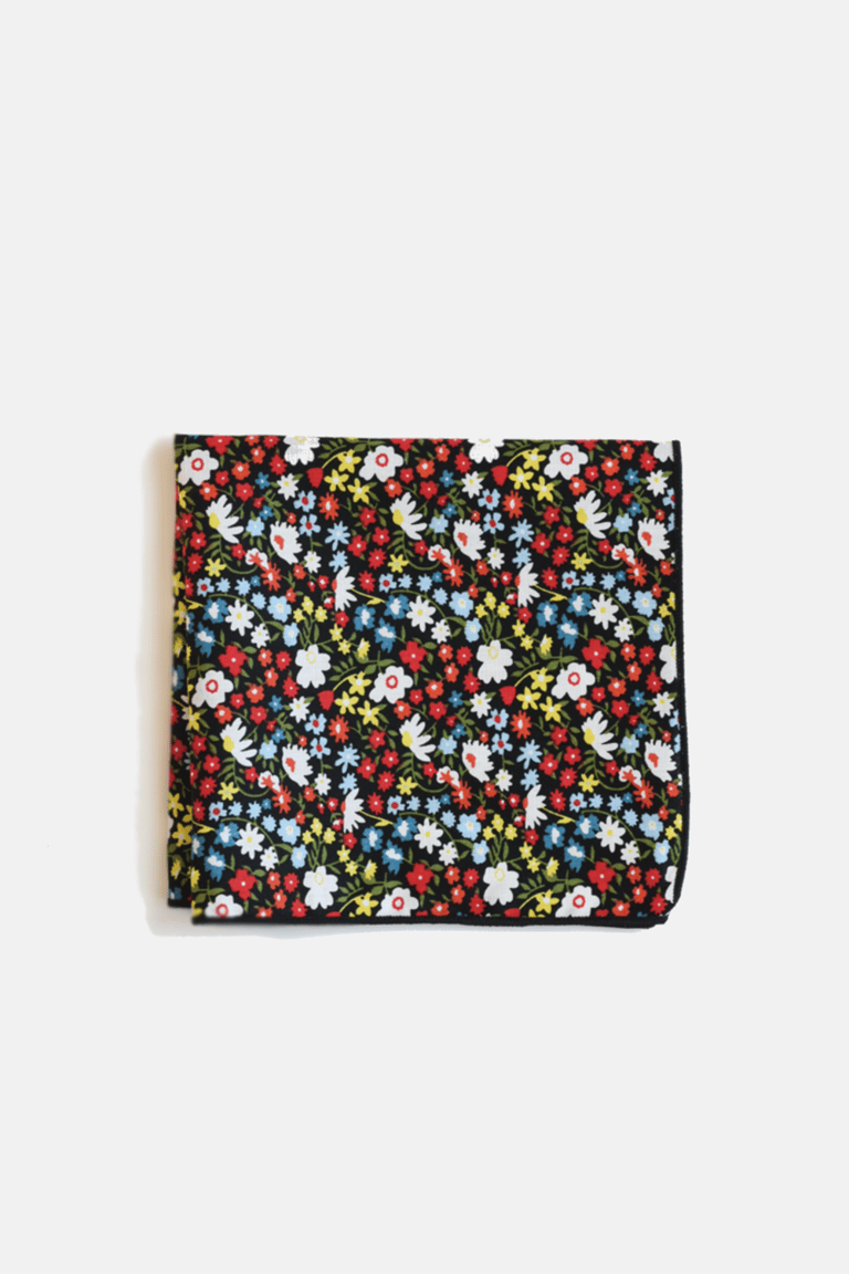 Garden Floral Pocket Square - Multi