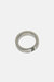 Jade Inlay Ring - Silver