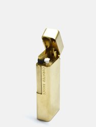 Kerosene Brass Lighter - Gold