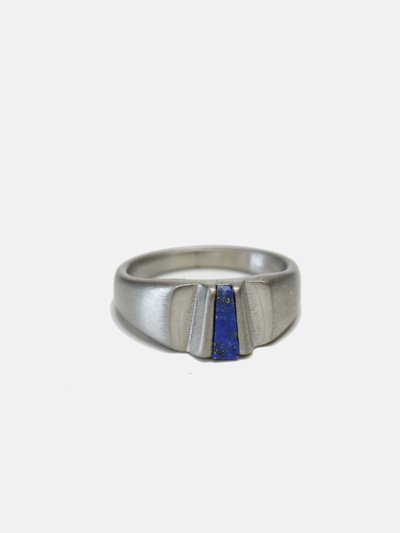 Curated Basics Lapis Lazuli Inlay Ring product