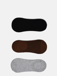 Pack of 2 No-Show Socks - Multi