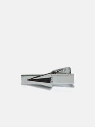 Paper Plane Tie Clip - Silver