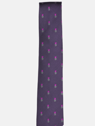 Pineapple Tie - Purple
