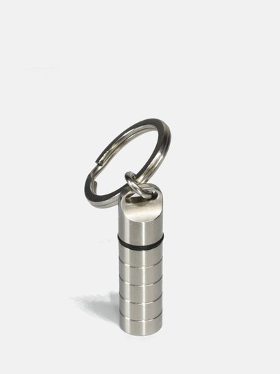 Curated Basics Steel Keychain Cash Tin product