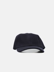 Wool Hat With Optional Fold Down Ear-flap - Dark Navy