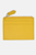 Zipper Leather Cardholder - Yellow