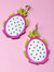 Dragonfruit Hoop Earrings