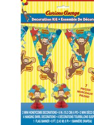 Curious George 7-Piece Decoration Kit