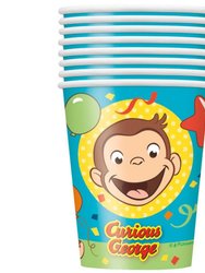 Curious George 9oz Party Cups 8 Per pack]