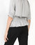 3/4 Sleeve Rouched Waist Top