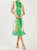 Amalfi Dress In Green Lemon Garden