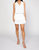 Cara Sleeveless Pleated Mini Dress