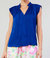 Emily Top In Cobalt - Cobalt