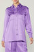 Silky Buttoned Shirt - Royal Lilac