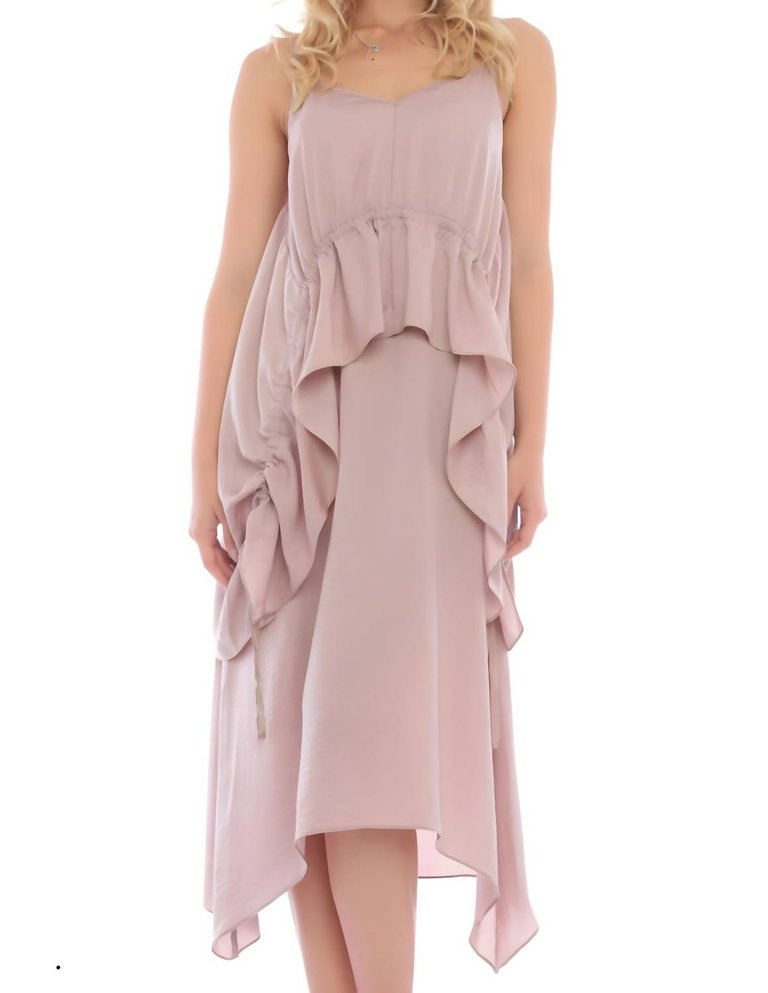 String Tang Dress - Nude