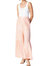 Tiered Wide Leg Pant In Apricot