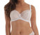 Ellace Balcony Bra In White - White