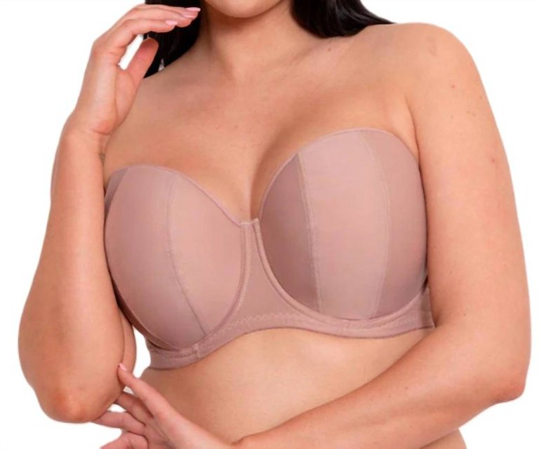 Luxe Strapless Multiway Underwire Bra In Latte - Latte