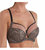 Victory Amore Lace Balcony Bra In Black Rose - Black Rose