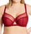 Victory Balcony Bra In Claret - Claret