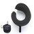 Ergonomic Travel Neck Pillow - Black