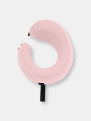 Ergonomic Travel Neck Pillow - Pink