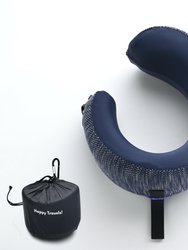 Ergonomic Travel Neck Pillow - Navy