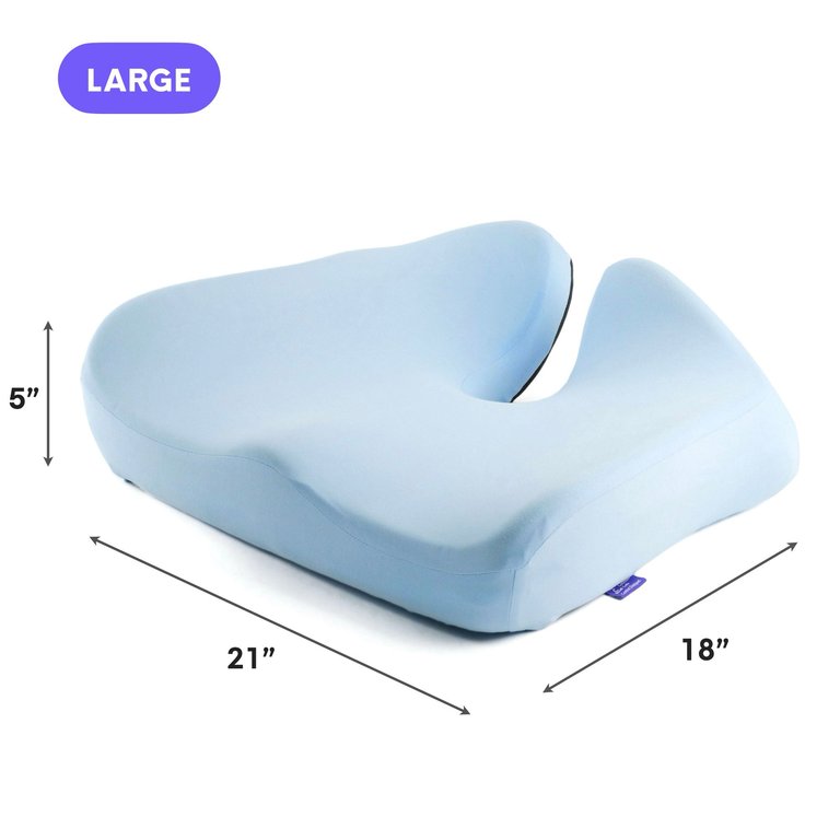 Pressure Relief Seat Cushion - Azure