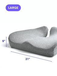 Pressure Relief Seat Cushion - Grey