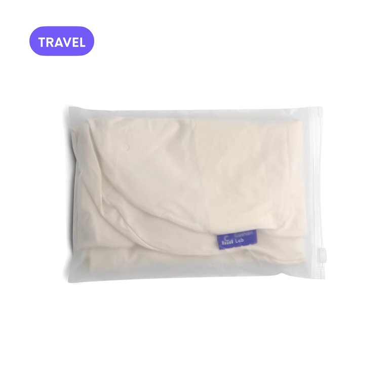 Travel Deep Sleep Pillow Cover - Oatmeal