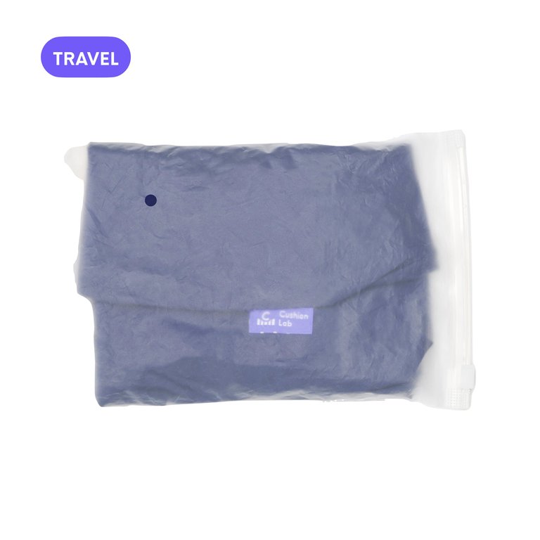 Travel Deep Sleep Pillow Cover - Midnight Navy