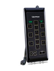 Advanced 12 Outlet Surge Protector with USB