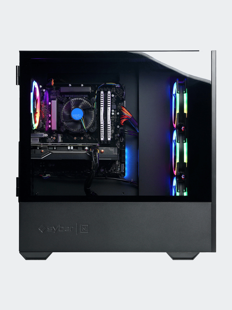 Gamer Master Black Gaming Desktop - Intel i5-12400F - 16/500GB - Windows 11