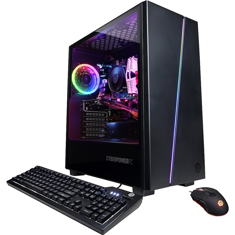 Gamer Master Gaming Desktop - AMD Ryzen 7 5700G 16GB Black