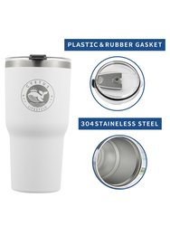30oz Stainless Steel Vacuum Insulated Tumbler with Lid and Straw