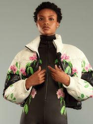 April Showers Puffer Jacket - BLKFL