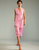 Audrey Lace Dress - Pink