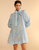 Baby's Breath Shirt Dress - Blue Baby Breath