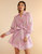 Baby's Breath Shirt Dress - Pink Baby Breath - Pink Baby Breath/Light Pink