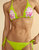 Becca String Bikini Bottom - Neon Green