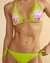 Becca String Bikini Top - Neon Green