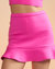 Bonded Mini Skirt - Hot Pink
