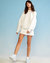 Bonded Pullover - White