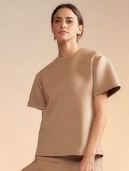 Bonded Tee - Camel - Camel