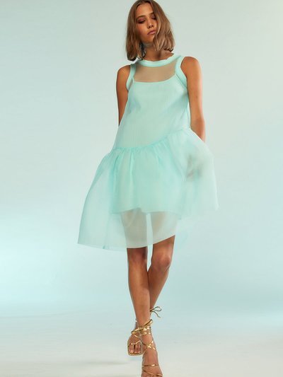 Cynthia Rowley Chloe Organza Dress - Mint product