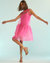 Chloe Organza Dress - Pink