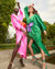 Dolman Sleeve Dance Dress - Pink